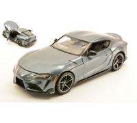 MAISTO 1/24 TOYOTA SUPRA GR ARGENTO MODELLISMO MODELLINO STATICO DIECAST