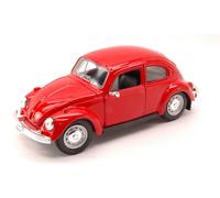 MAISTO 1/24 VW MAGGIOLINO 1973 ROSSO MODELLISMO MODELLINO STATICO DIECAST