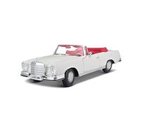 Mercedes 280 Se Cabrio (W111) 1966 Crema Modellino Auto 1:18 Maisto