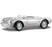 Maisto Modellino statico Porsche 550 A Spyder 1953 Scala 1:18 Argento 31843