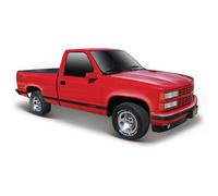 Maisto - 1/24 Chevrolet 454 SS Pick-UP Truck - Rosso - Veicolo per Bambini da 3 Anni - M32901R