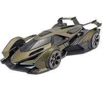 Lamborghini V12 Vision Gran Turismo Opaco Verde Modellino Auto 1:18 Maisto