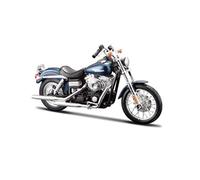 Maisto 532325 - Modellino di Harley-Davidson FXDBI Dyna Street Bob '06, in scala