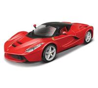 Modello metallico Ferrari LaFerrari rosso in scala 1:24 da montare