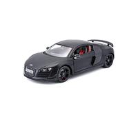 Audi R8 Gt Nero Opaco Modellino Auto 1:18 Maisto