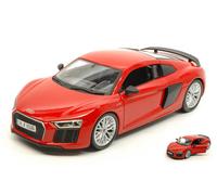 Maisto AUDI R8 V10 PLUS 2015 RED 1:24