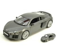 Maisto AUDI R8 V10 PLUS 2015 SILVERGUN 1:24