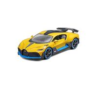 Maisto Bugatti Divo: Modellino auto in scala 1:24, Porte mobili, Giallo