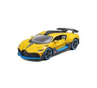 Maisto Bugatti Divo: Modellino auto in scala 1:24, Porte mobili, Giallo - NUOVO