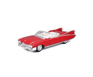 MAISTO Cadillac Eldorado Biarritz, Cabrio`59, Premier Edition - Modellino auto 1:18, fedele auto da collezione con porte mobili e cofano, dai 3 anni in su, (536813R)