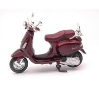 Maisto Die Cast 39540-16887 Compatibile Vespa LXV Rosso Metallico Scuro 2013 1:18 Modello finito