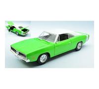 MAISTO DODGE CHARGER R/T 1969 GREEN 1:18 - MI31387G