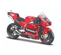 DUCATI DESMOSEDICI BAGNAIA Modello Moto Gp Pilota 63 Scala 1/18 11cm Maisto