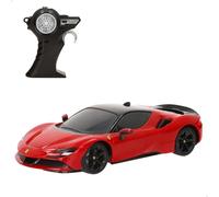 Maisto Ferrari SF90 stradale, scala 1:24, replica ufficiale con telecomando 2.4 GHz, batteria ricaricabile, 6 direzioni, design realistico per fan e collezionisti (78400)