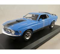 Maisto Ford Mustang Mach 1 blue 1970 1/18 31453BL