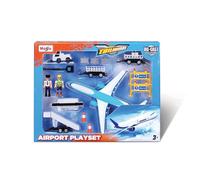 Maisto Fresh Metal TAILWINDS Airport Playset - Veicoli pressofuso incredibilmente dettagliati e accessori