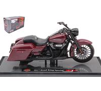 Maisto HARLEY DAVIDSON ROAD KING SPECIAL 2017 DARK RED 1:18