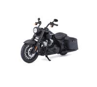 Maisto Harley-Davidson Road King Special: fedele modello di moto 1:12, forcella, supporto laterale mobile, 20 cm, nero (532336)
