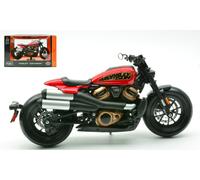 Maisto HARLEY DAVIDSON SPORTSER S 2024 RED METALLIC 1:12