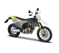 Maisto Husquvarna Husky 701 Supermoto - Scala 1:12 - Modellino di motocicletta pressofuso incredibilmente dettagliato da collezione