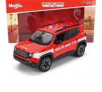 Maisto Jeep Renegade Vigili del Fuoco 115 in scala 1:24 Modellino di Auto 31520V