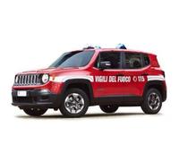 Maisto Jeep Renegade Vigili del Fuoco 115 in scala 1:24 Modellino di Auto 31520V