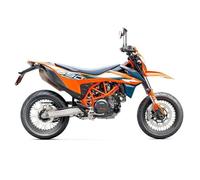 Maisto - KTM 690 SMC R 1/12 Arancione e Blu - Moto in miniatura in metallo Special Edition - Modello da collezione realistica - Riproduzione fedele con dettagli precisi - Grandi dimensioni - Regalo