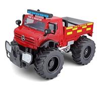Maisto M82302 Mercedes-Benz RC Fire Rescue UNIMOG, Rosso