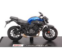 MAISTO MI18855 YAMAHA MT-07 2017 BLUE 1:18 Modellino