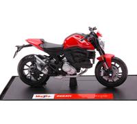 MAISTO MI20131 DUCATI MONSTER + 2021 RED 1:18 Modellino