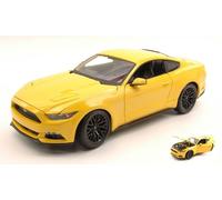 Maisto MI31197Y FORD MUSTANG GT 2015 YELLOW 1:18 Modellino