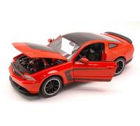 Maisto MI31269O FORD MUSTANG BOSS 302 2011 ORANGE 1:24 Modellino