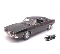 Maisto MI31387BK DODGE CHARGER R/T 1969 BLACK 1:18 Modellino