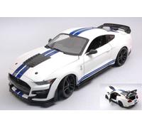 MAISTO MI31452W FORD MUSTANG SHELBY GT500 2020 WHITE 1:18 Modellino