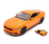 MAISTO MI31508O FORD MUSTANG GT 2015 ORANGE 1:24 Modellino