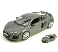 Maisto MI31513S AUDI R8 V10 PLUS 2015 SILVERGUN 1:24 Modellino