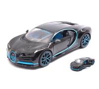 Maisto MI31514BK BUGATTI CHIRON ZERO-400-ZERO 42 SECONDS 2018 1:24 Modellino