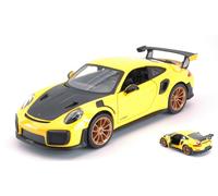 Maisto MI31523 PORSCHE 911 GT2 RS SPECIAL EDITION YELLOW 1:24 Modellino