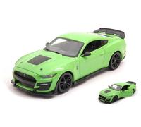 MAISTO MI31532B FORD MUSTANG SHELBY GT500 2020 LIGHT GREEN 1:24 Modellino