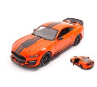 MAISTO MI31532O FORD MUSTANG SHELBY GT500 2020 ORANGE 1:24 Modellino