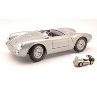 Maisto MI31843 PORSCHE 550 A SPYDER 1953 SILVER 1:18 Modellino