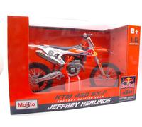 MAISTO MI32228 KTM 450 SX-F N.84 JEFFREY HERLINGS 1:6 Modellino