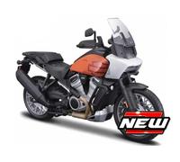 MAISTO MI32338 HARLEY DAVIDSON PAN AMERICA 1250 WHITE ORANGE 1:12 Modellino