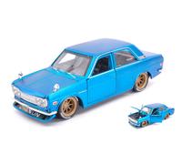 Maisto MI32527 DATSUN 510 1971 BLUE 1:24 Modellino