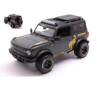 MAISTO MI32541 FORD BRONCO WILDTRAK OFF ROAD 2021 BLACK 1:24 Modellino
