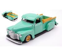 MAISTO MI32545 CHEVROLET 3100 PICKUP 1950 LOWRIDERS 1:24 Modellino