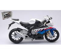 MAISTO MI32702 BMW S 1000 RR WHITE 1:12 Modellino