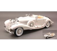 MAISTO MI36055W MERCEDES 500K 1936 WHITE 1:18 Modellino