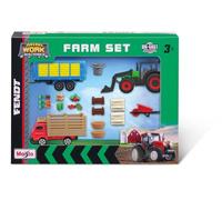 Maisto Mini macchine da lavoro FARM SET NEW HOLLAND - Modello da collezione in pressofusione incredibilmente dettagliato