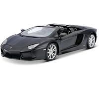 Maisto Modellino Auto Lamborghini Aventador LP 700-4 Roadster Nero, Scala 1:24